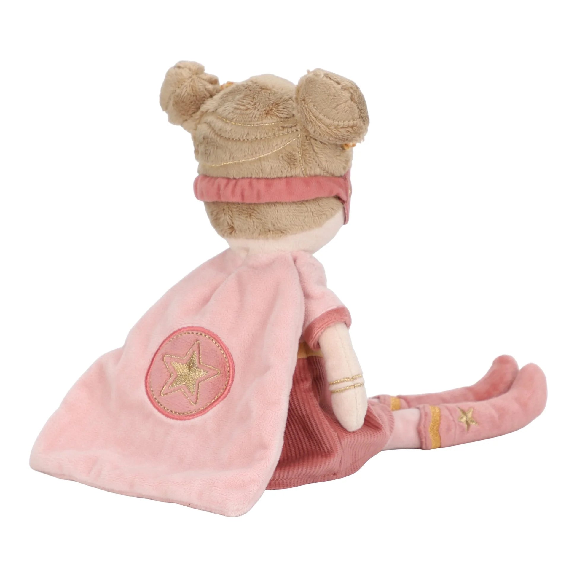 Boneca Super-Heroína Rosa Little Dutch 35 cm