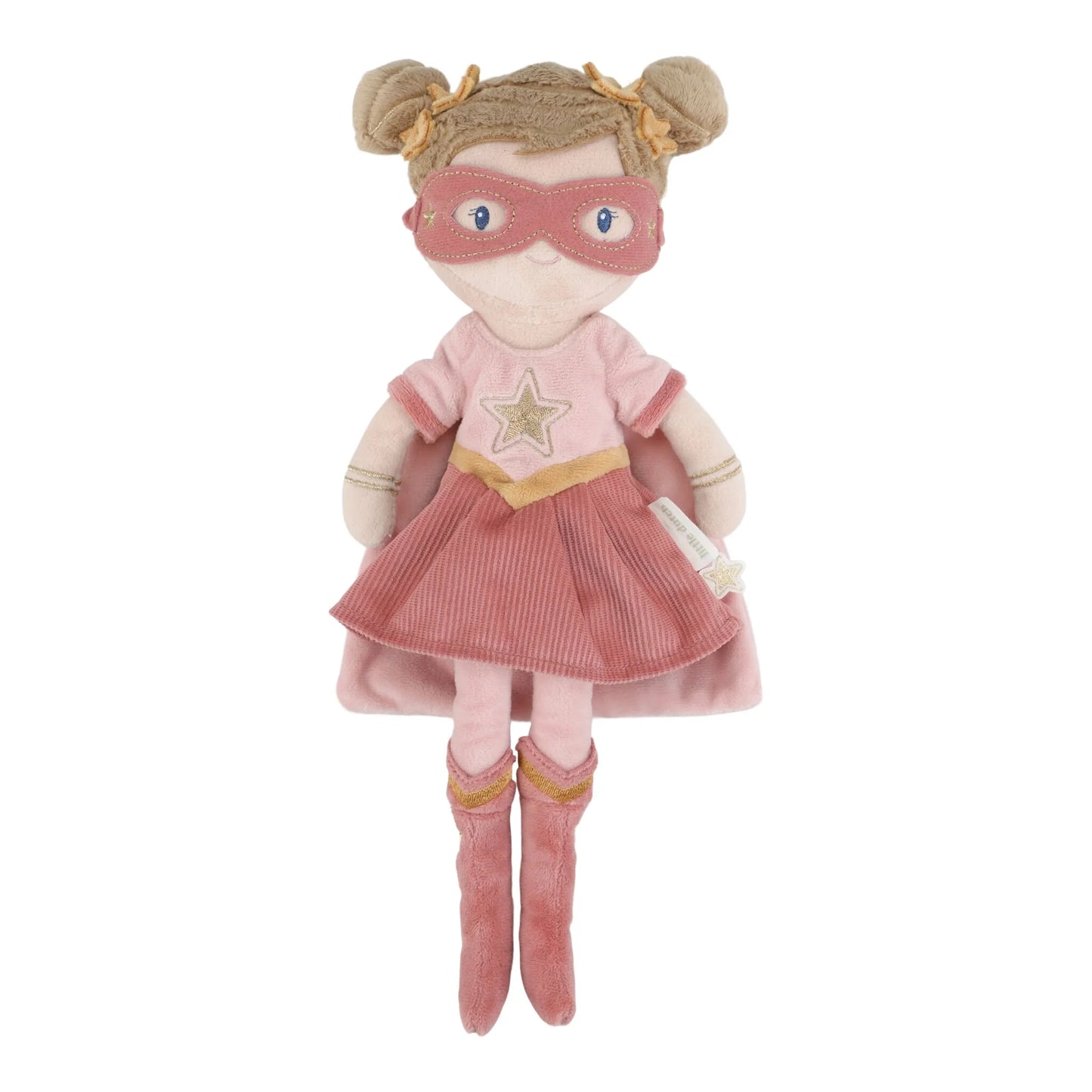 Boneca Super-Heroína Rosa Little Dutch 35 cm