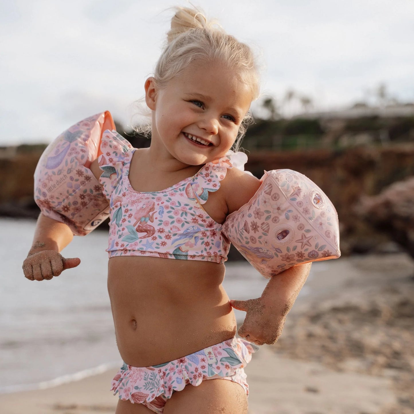 Braçadeiras insufláveis criança Dreamy Mermaid 2–6 anos