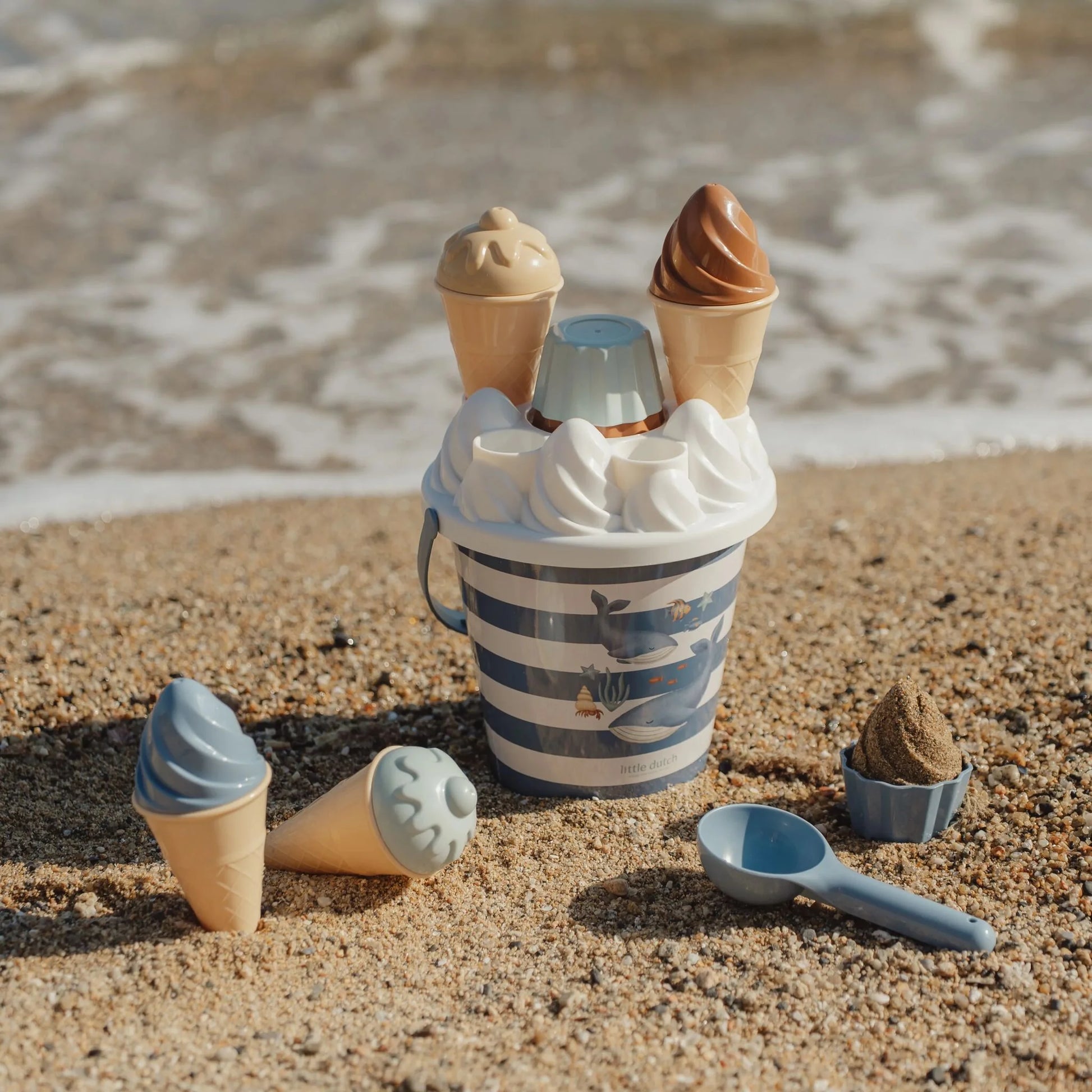 Conjunto praia gelados criança Ocean World 14 peças