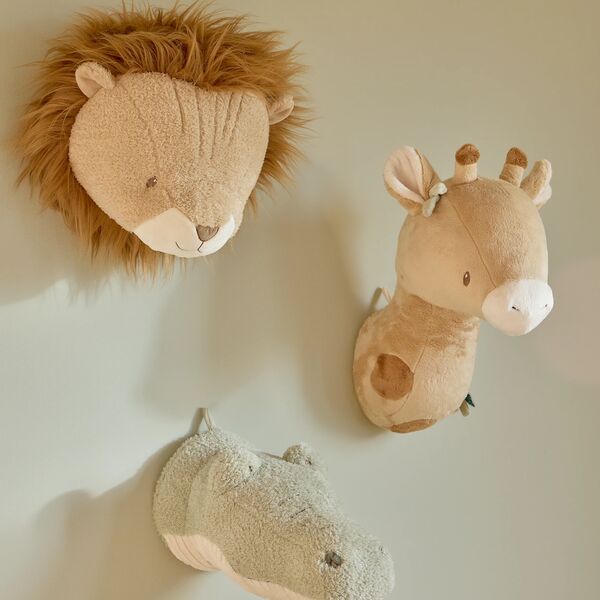 Conjunto das Cabeças Decorativas Safari Friends Little Dutch