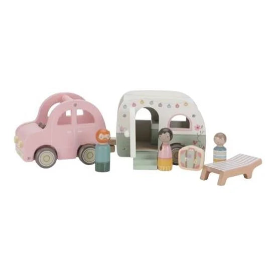 Carro com Caravana da Little Dutch