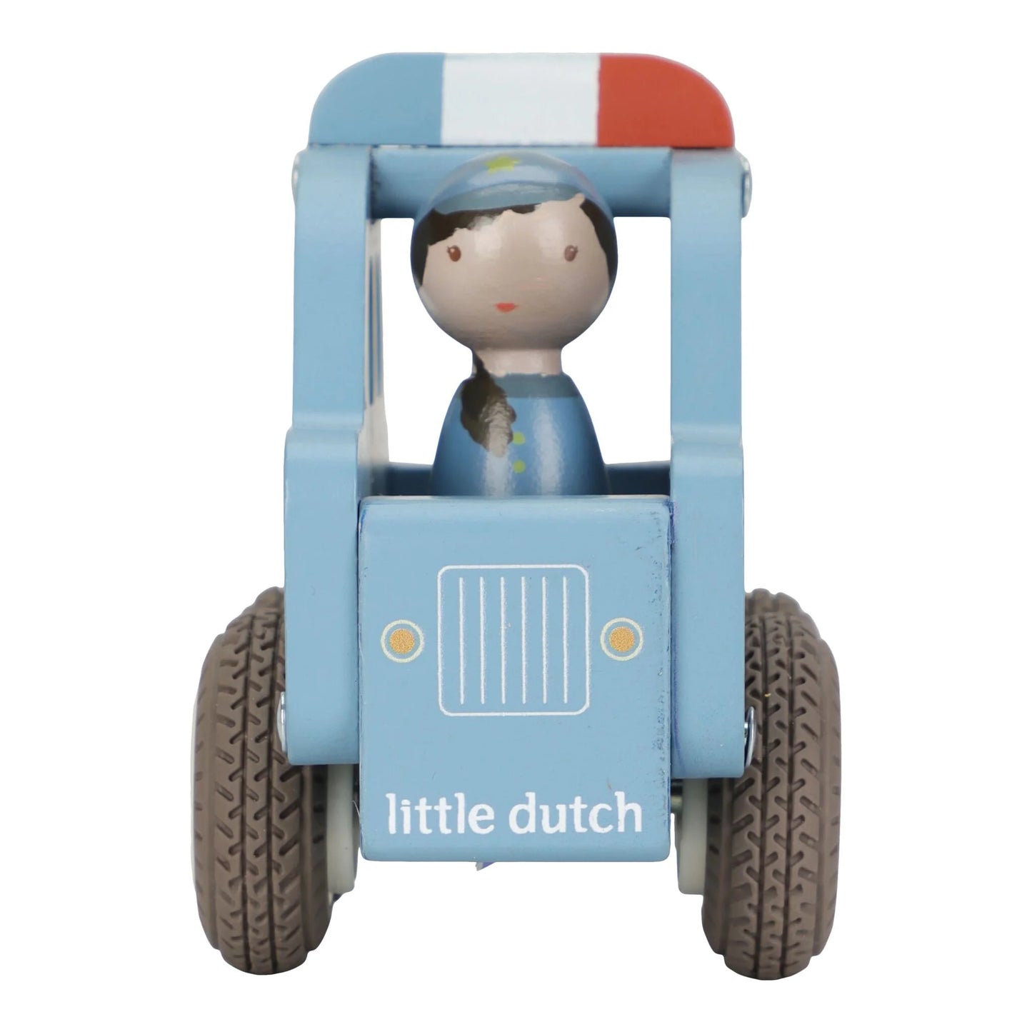 polícia incluído no carro da polícia little dutch