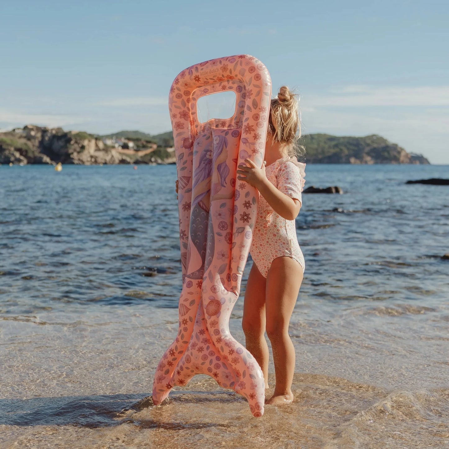 Colchão insuflável criança Dreamy Mermaid 118 cm