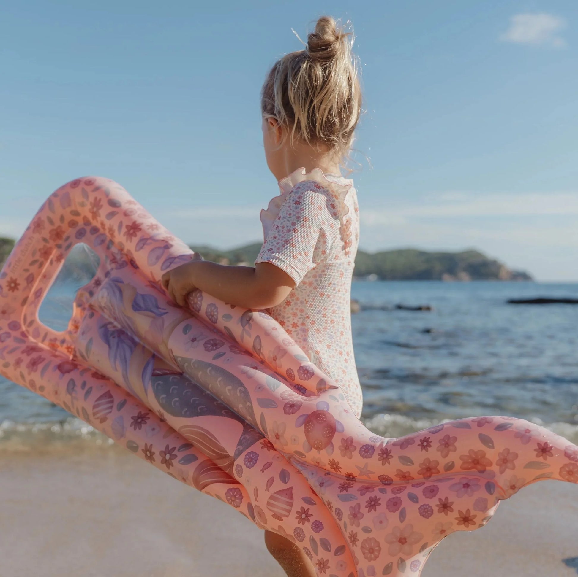 Colchão insuflável criança Dreamy Mermaid 118 cm