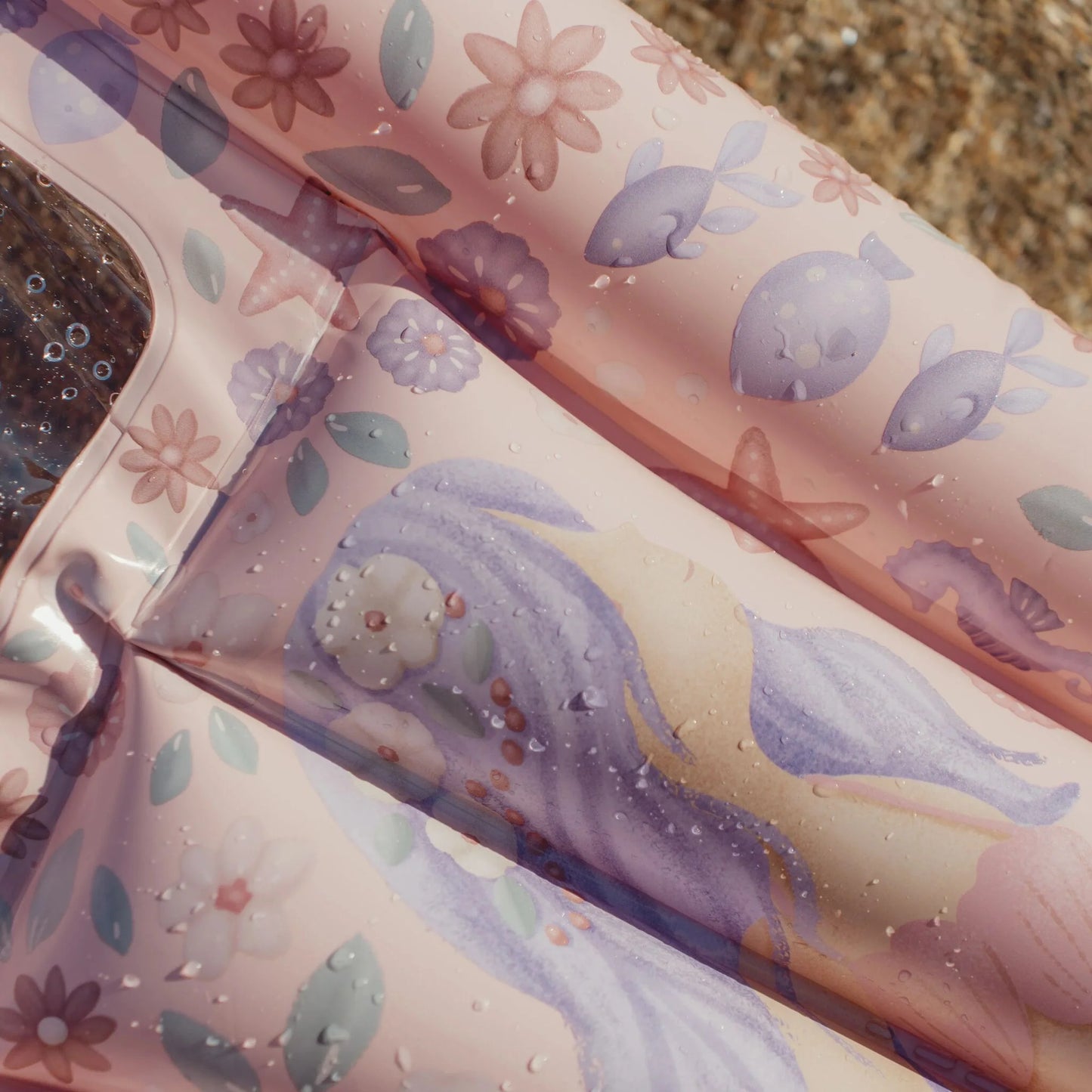 Colchão insuflável criança Dreamy Mermaid 118 cm