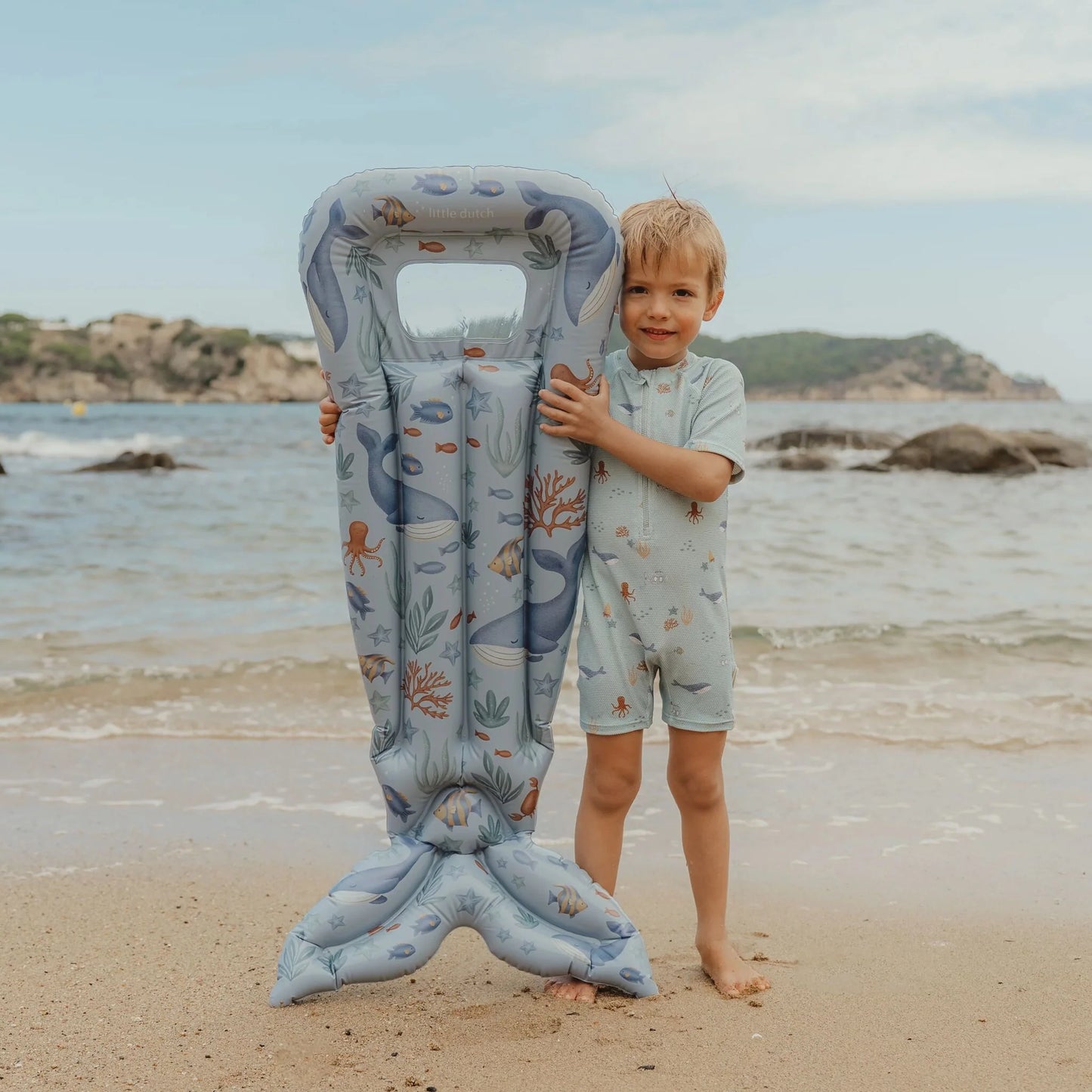 Colchão insuflável criança Ocean World 118 cm