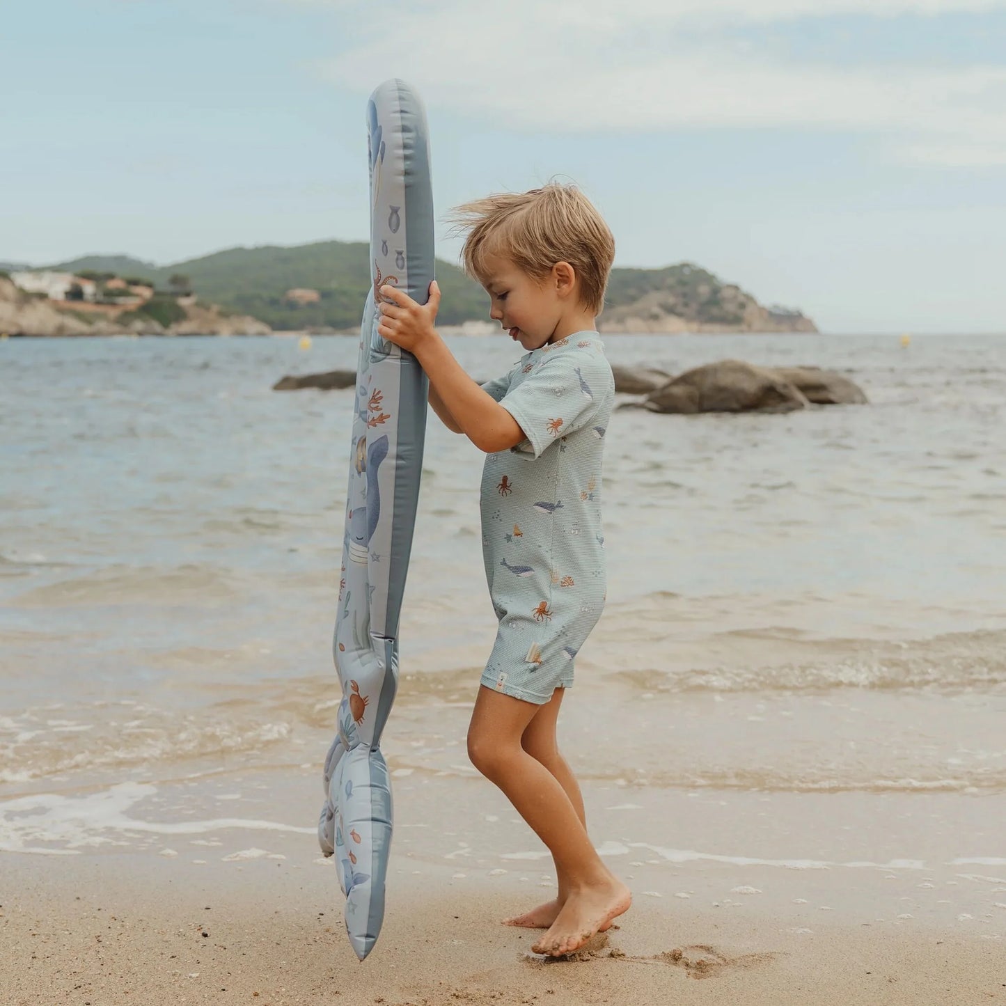 Colchão insuflável criança Ocean World 118 cm