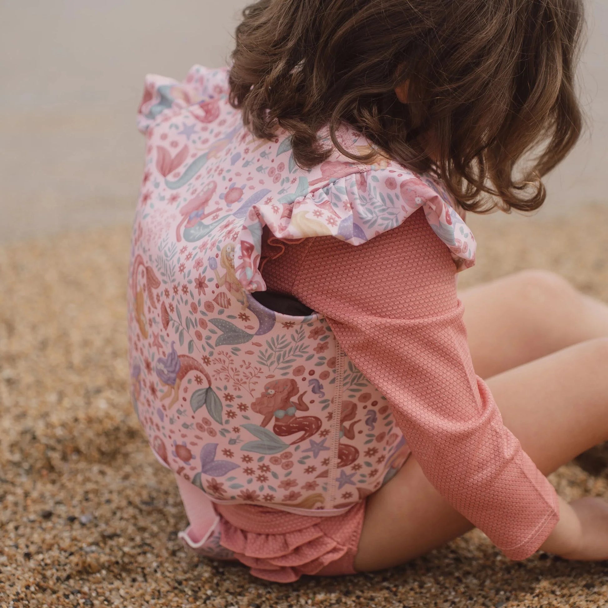 Colete natação criança Dreamy Mermaid 2–3 anos