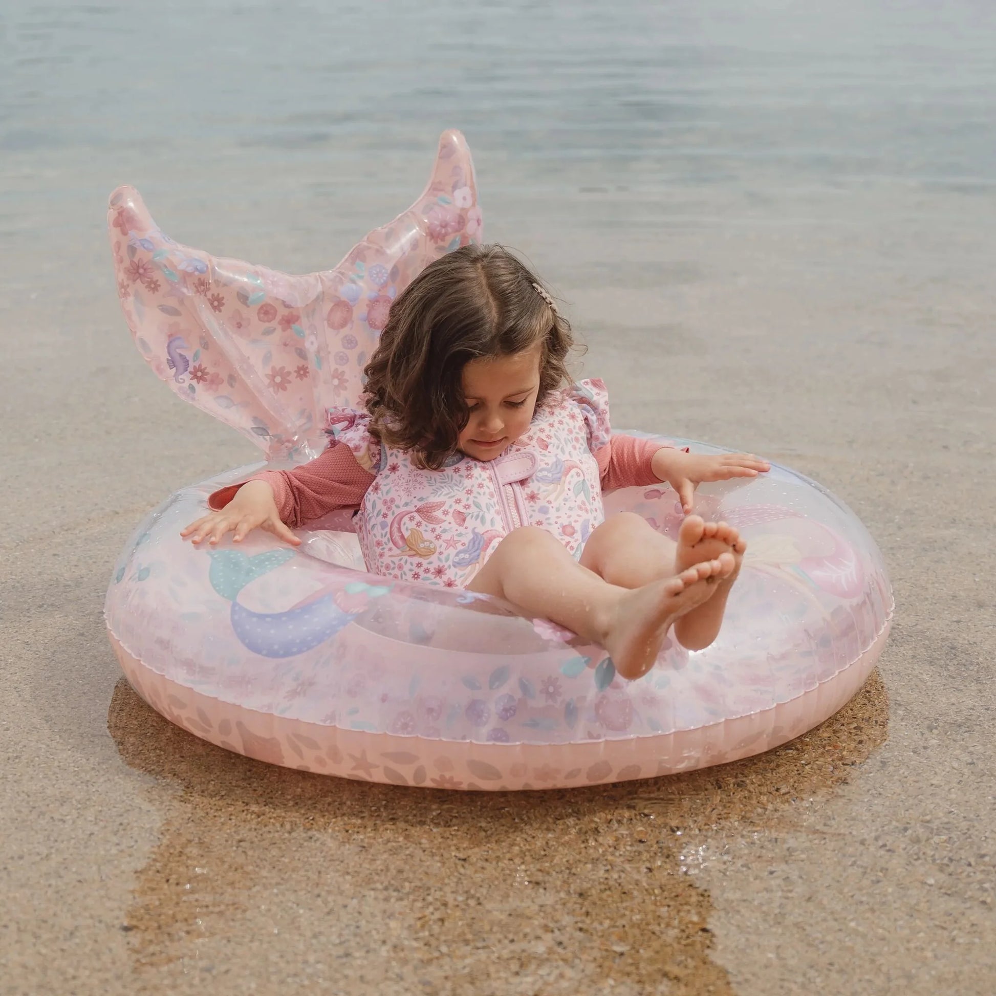 Colete natação criança Dreamy Mermaid 2–3 anos