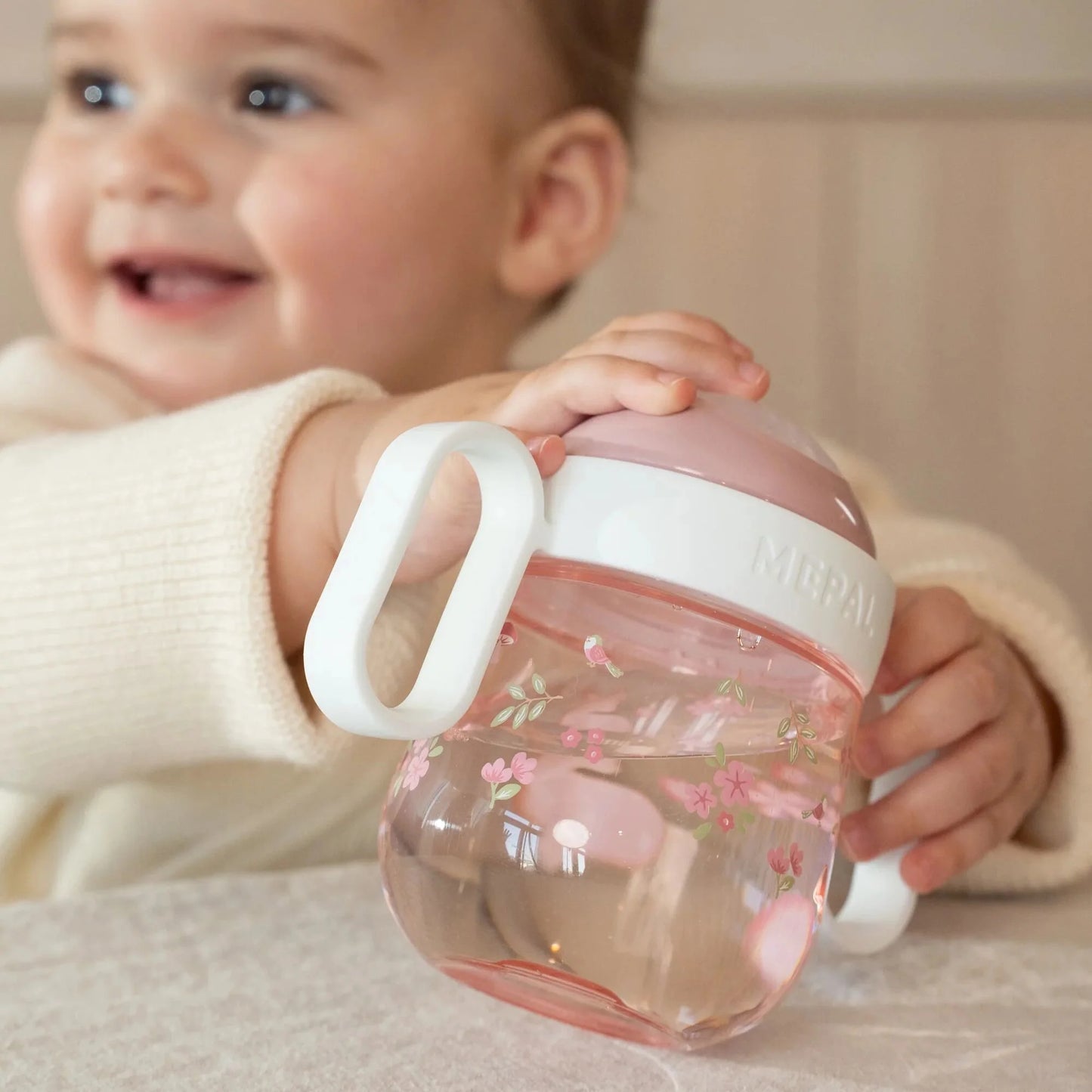 Mepal Mio Antileak Spout Cup 200 ml Fairy Garden (Little Dutch) – Copo com Bico Anti-Fugas