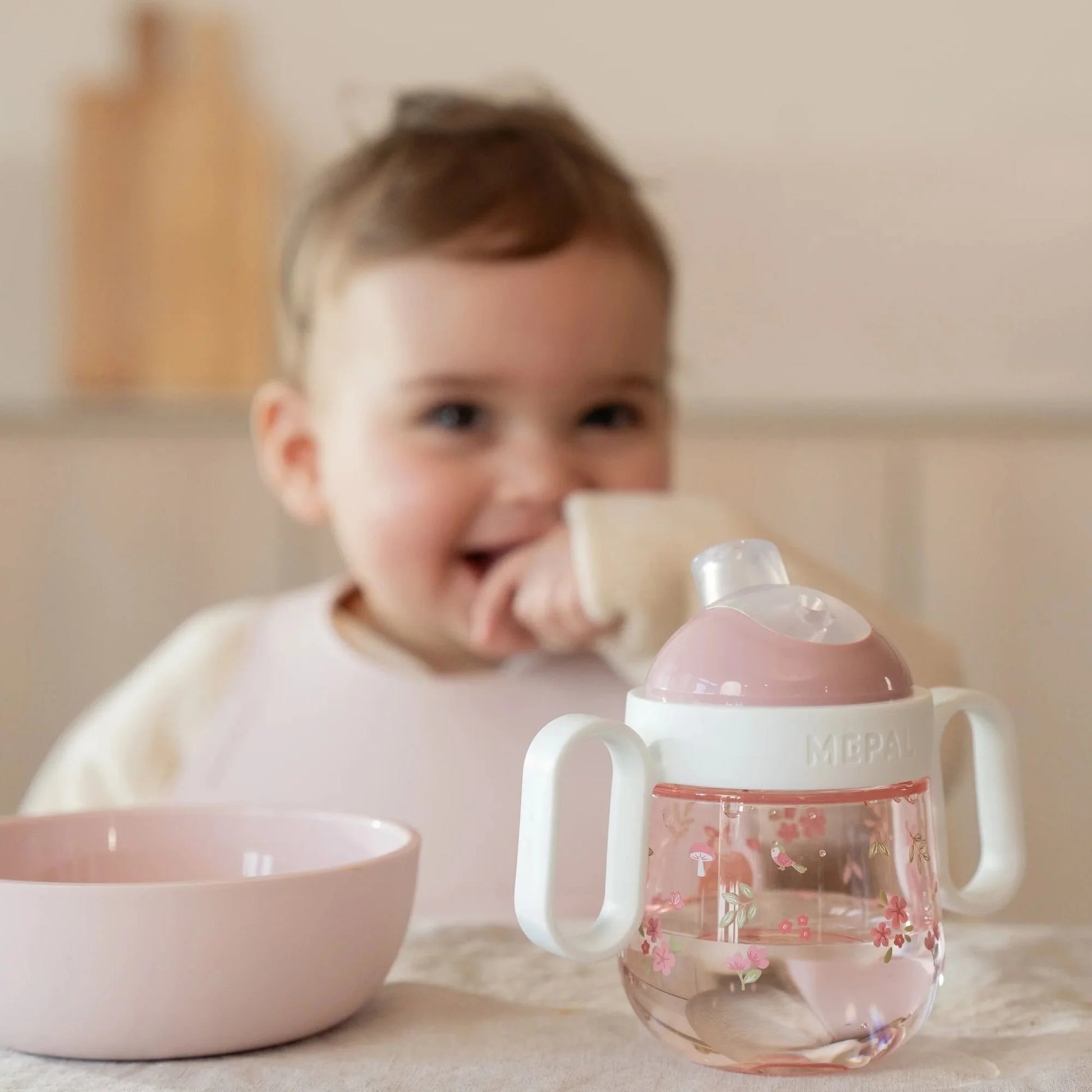 Mepal Mio Antileak Spout Cup 200 ml Fairy Garden (Little Dutch) – Copo com Bico Anti-Fugas