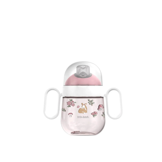 Mepal Mio Antileak Spout Cup 200 ml Fairy Garden (Little Dutch) – Copo com Bico Anti-Fugas