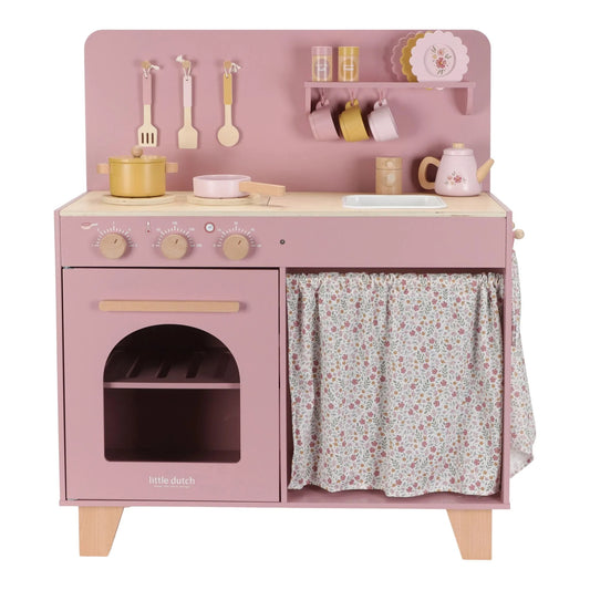 Little Dutch Cozinha de Brincar Madeira Rosa