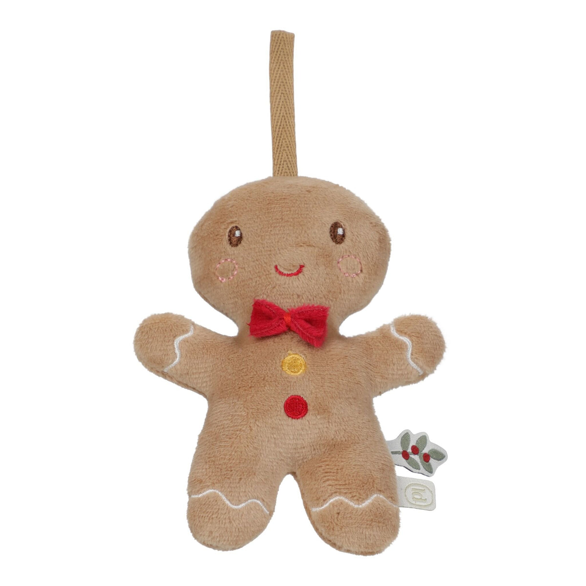 Pormenor das decorações de Natal em peluche | little-dutch-decoracao-natal-rosa-lollakids