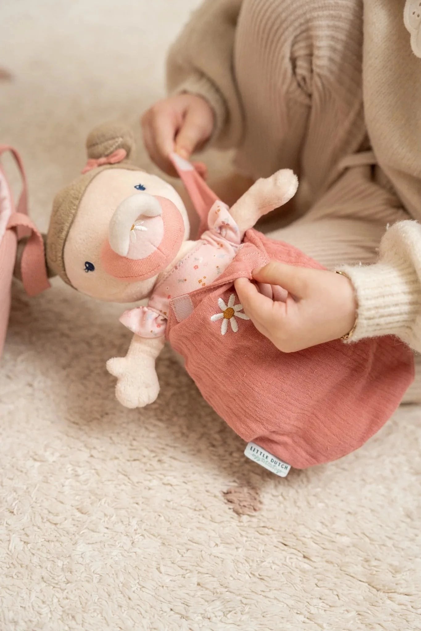 Baby Rosa com Alcofa | Little Pink Flowers
