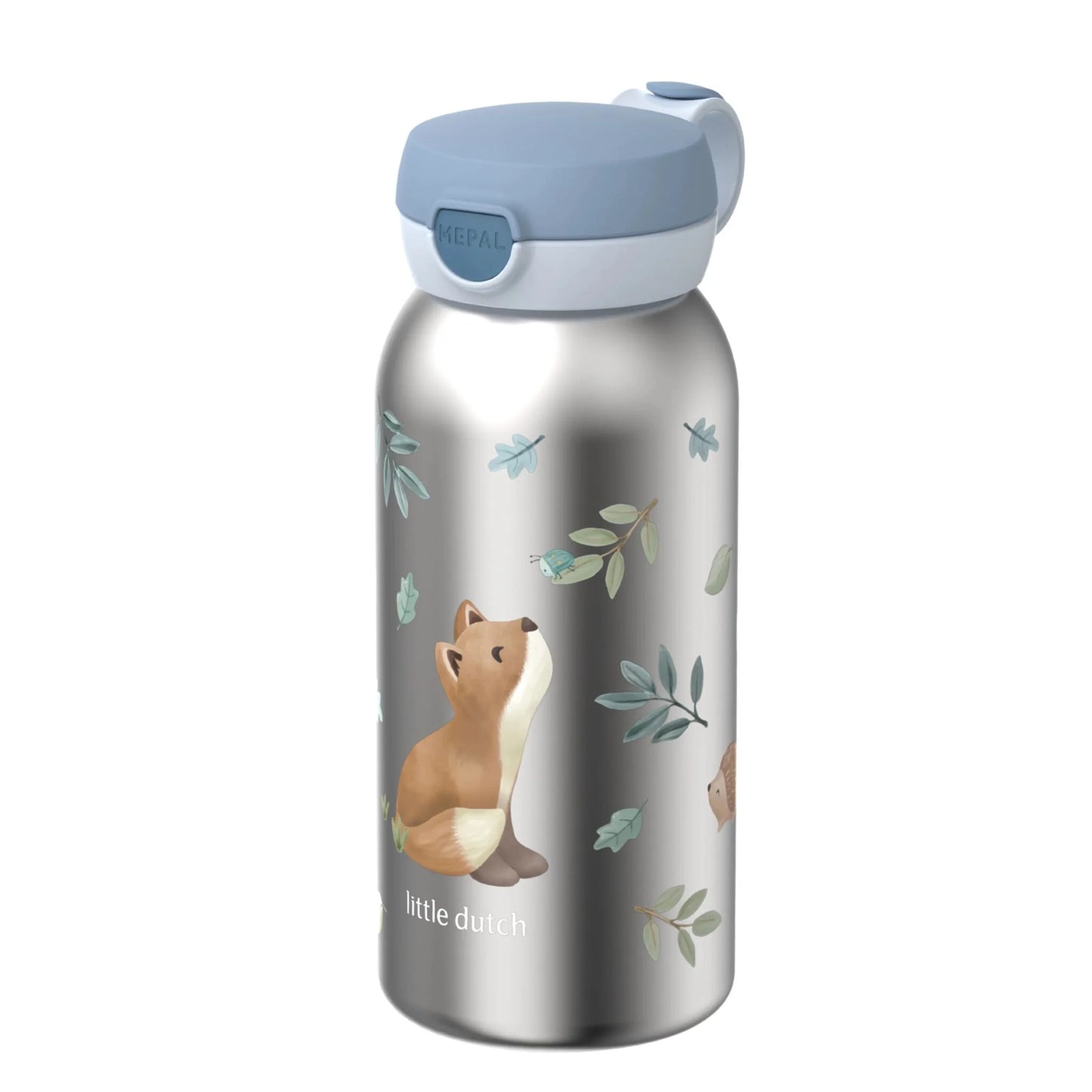Garrafa Pop-Up Inox 600 ml Forest Friends Mepal