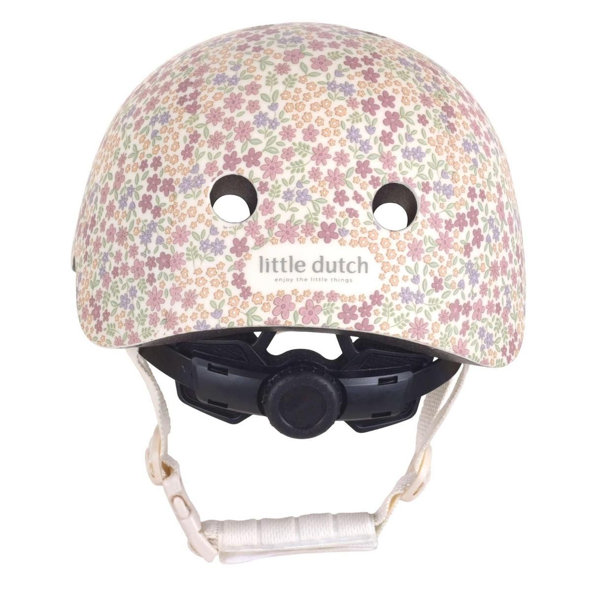 Capacete Infantil Little Dutch Sunny Flower Off-White - vista de cima