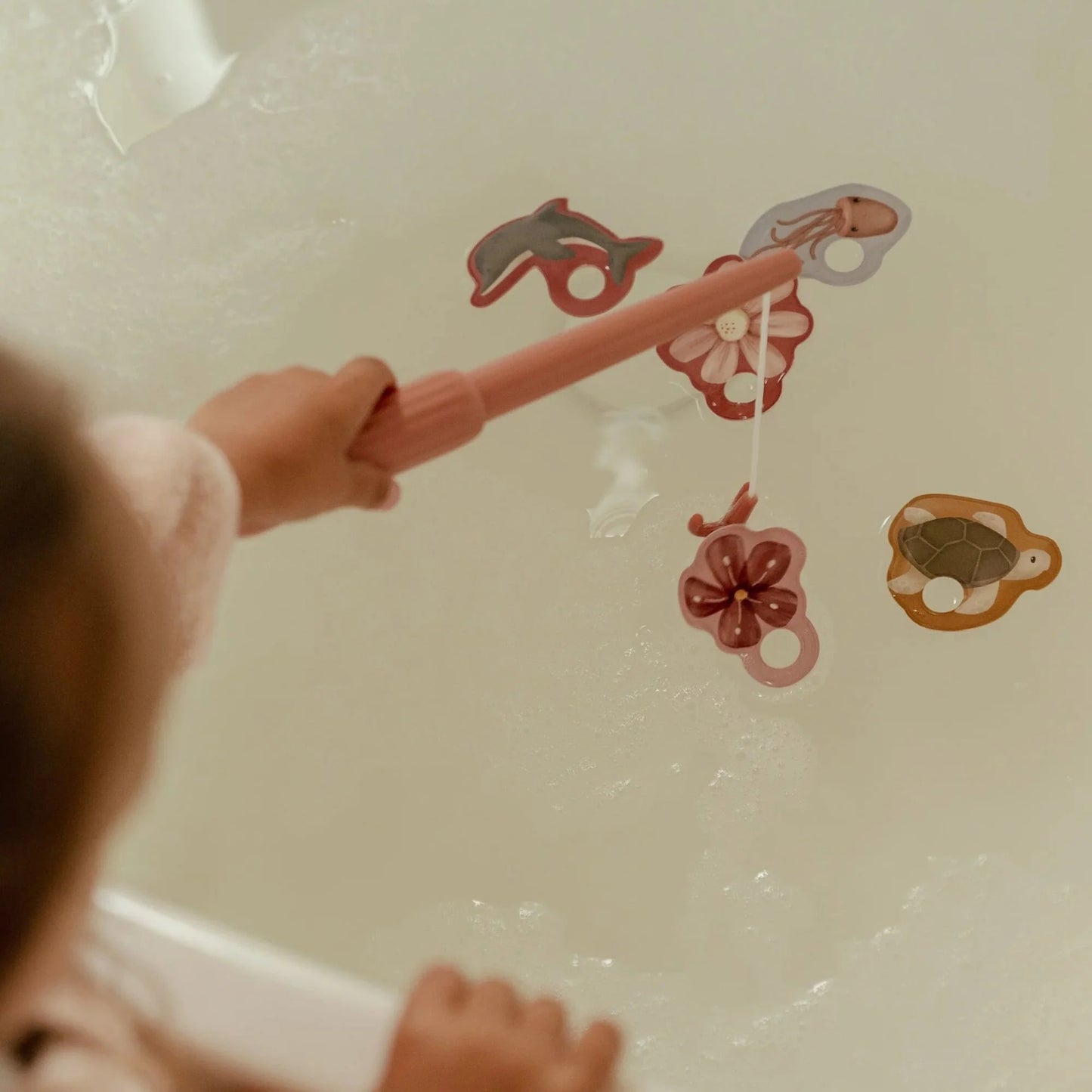 Jogo de Pesca para Banho Rosa — Essentials | Lolla Kids