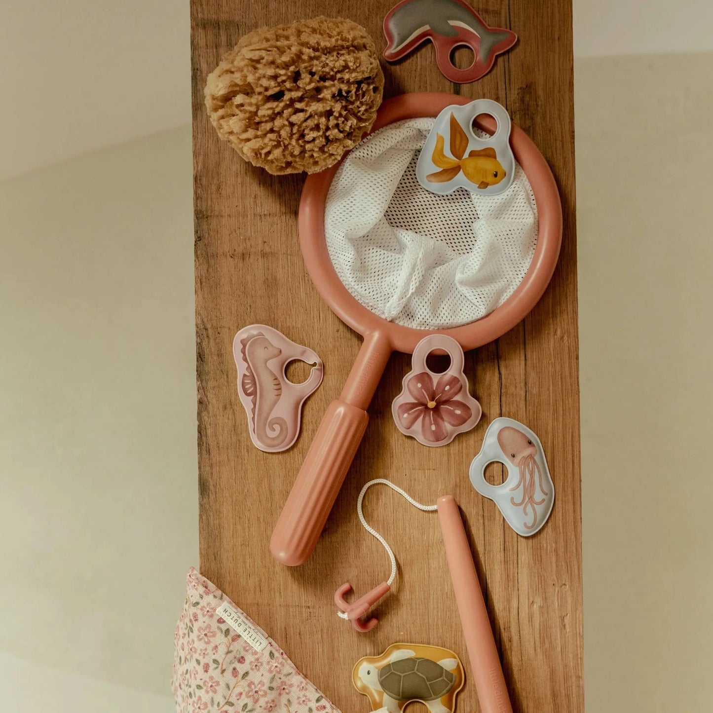 Jogo de Pesca para Banho Rosa — Essentials | Lolla Kids