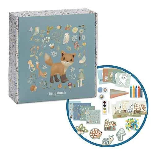 Kit de Criatividade  XL Forest Friends da Little Dutch