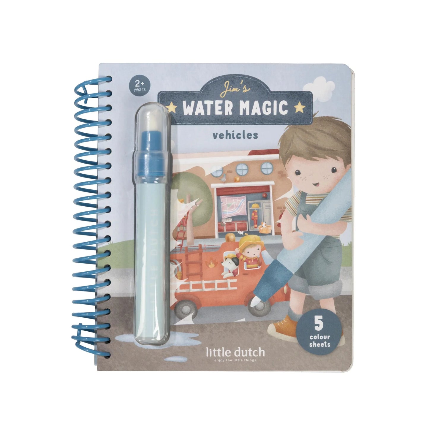 Water Magic Book Jim – Livro Mágico de Pintura com Água