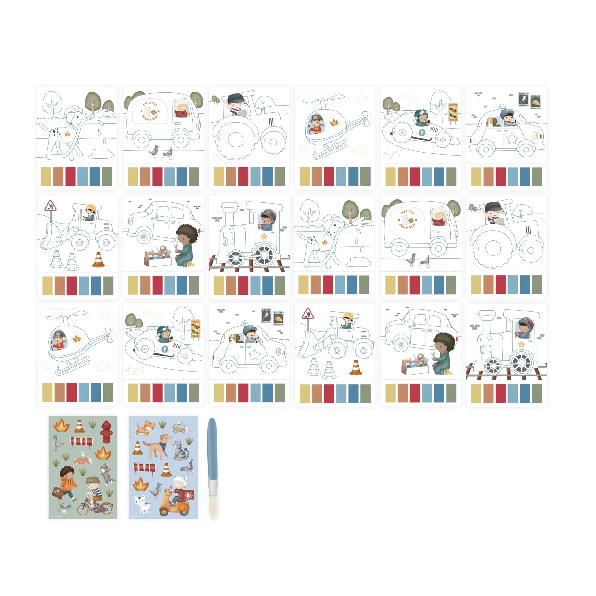 Paint Book Jim – Livro de Pintura Criativo para Crianças