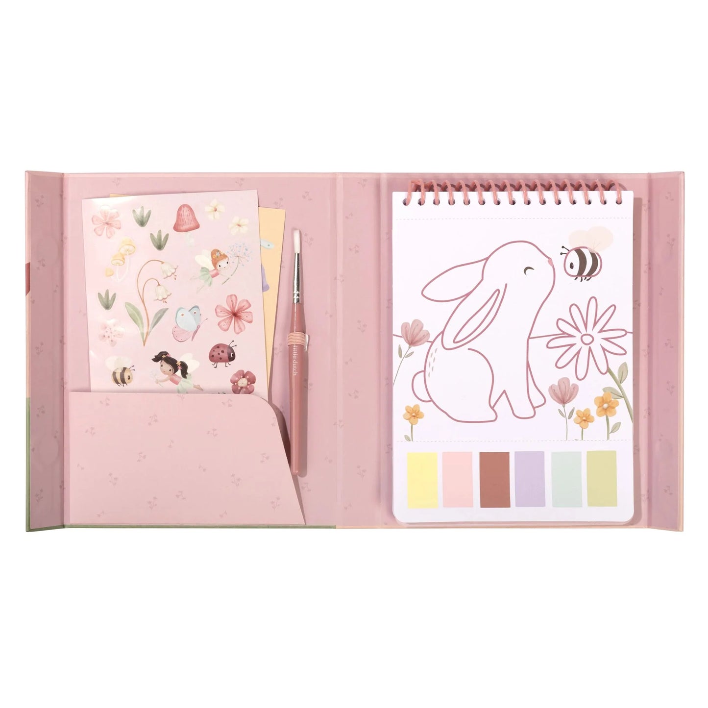 Paint Book Rosa – Livro de Pintura Criativo para Crianças