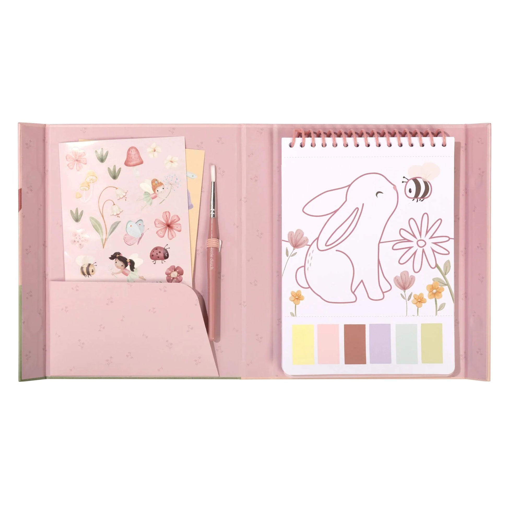 Paint Book Rosa – Livro de Pintura Criativo para Crianças