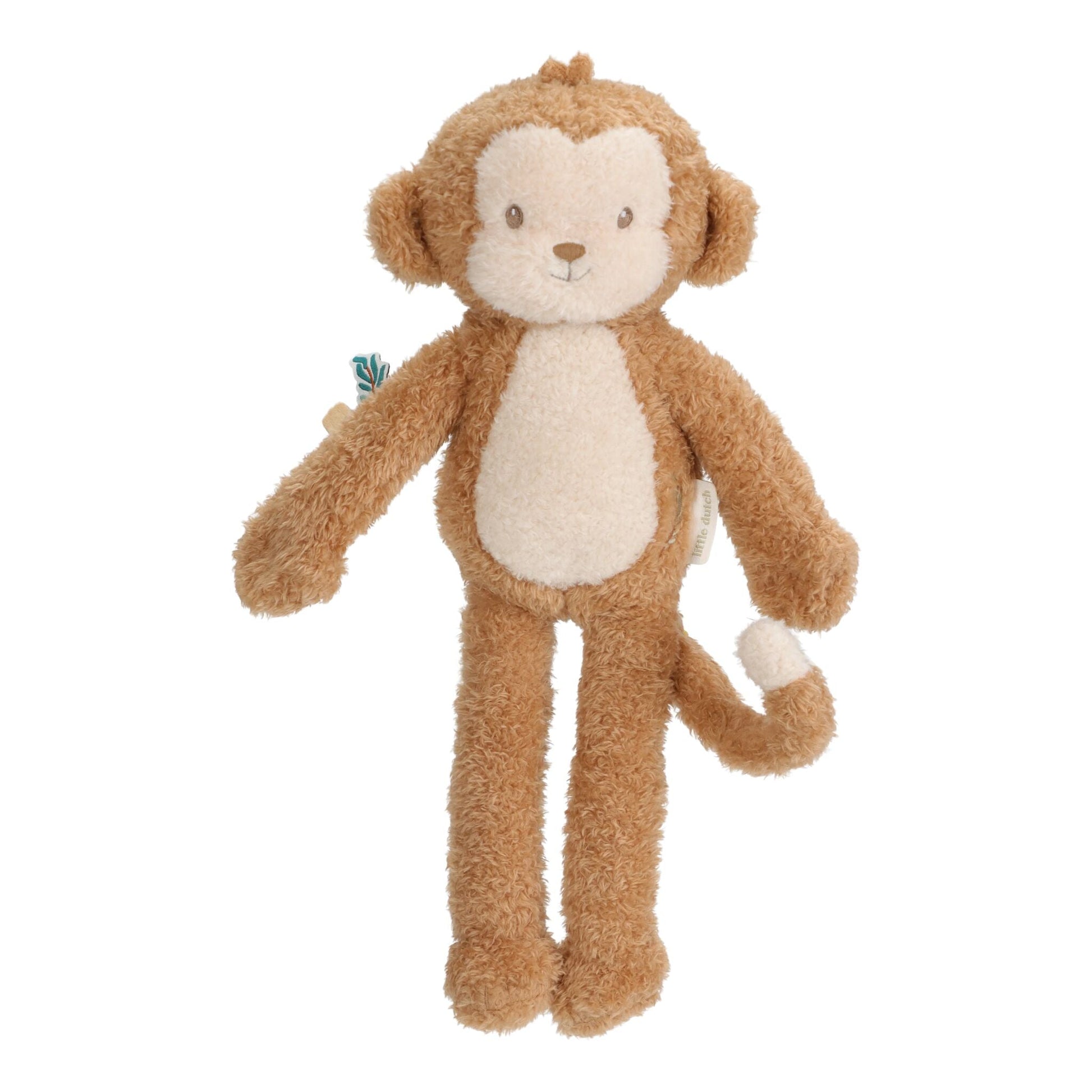 Macaco de peluche Safari Friends castanho | little-dutch-macaco-peluche-safari-friends-lollakids