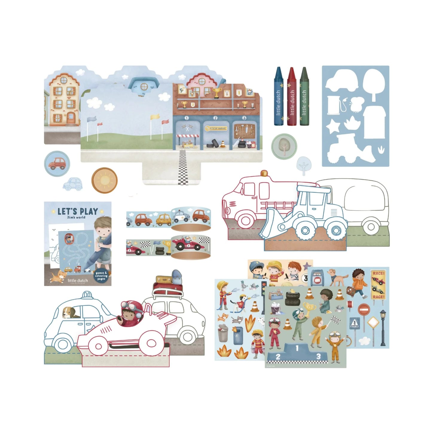 Mala Criativa Jim – Conjunto de Artes e Artesanato Infantil