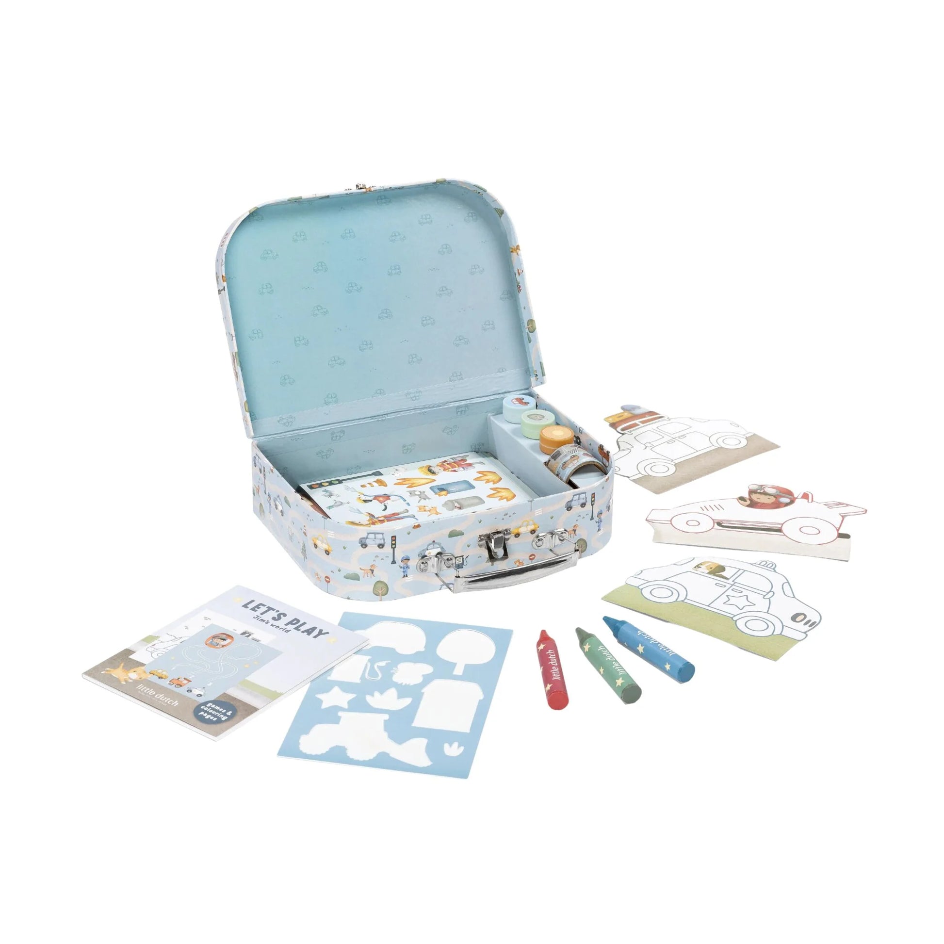 Mala Criativa Jim – Conjunto de Artes e Artesanato Infantil