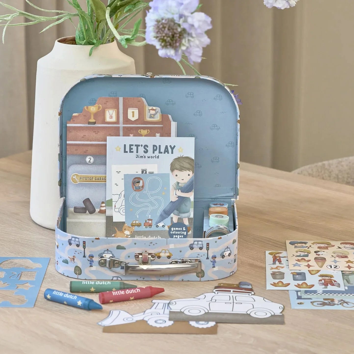 Mala Criativa Jim – Conjunto de Artes e Artesanato Infantil