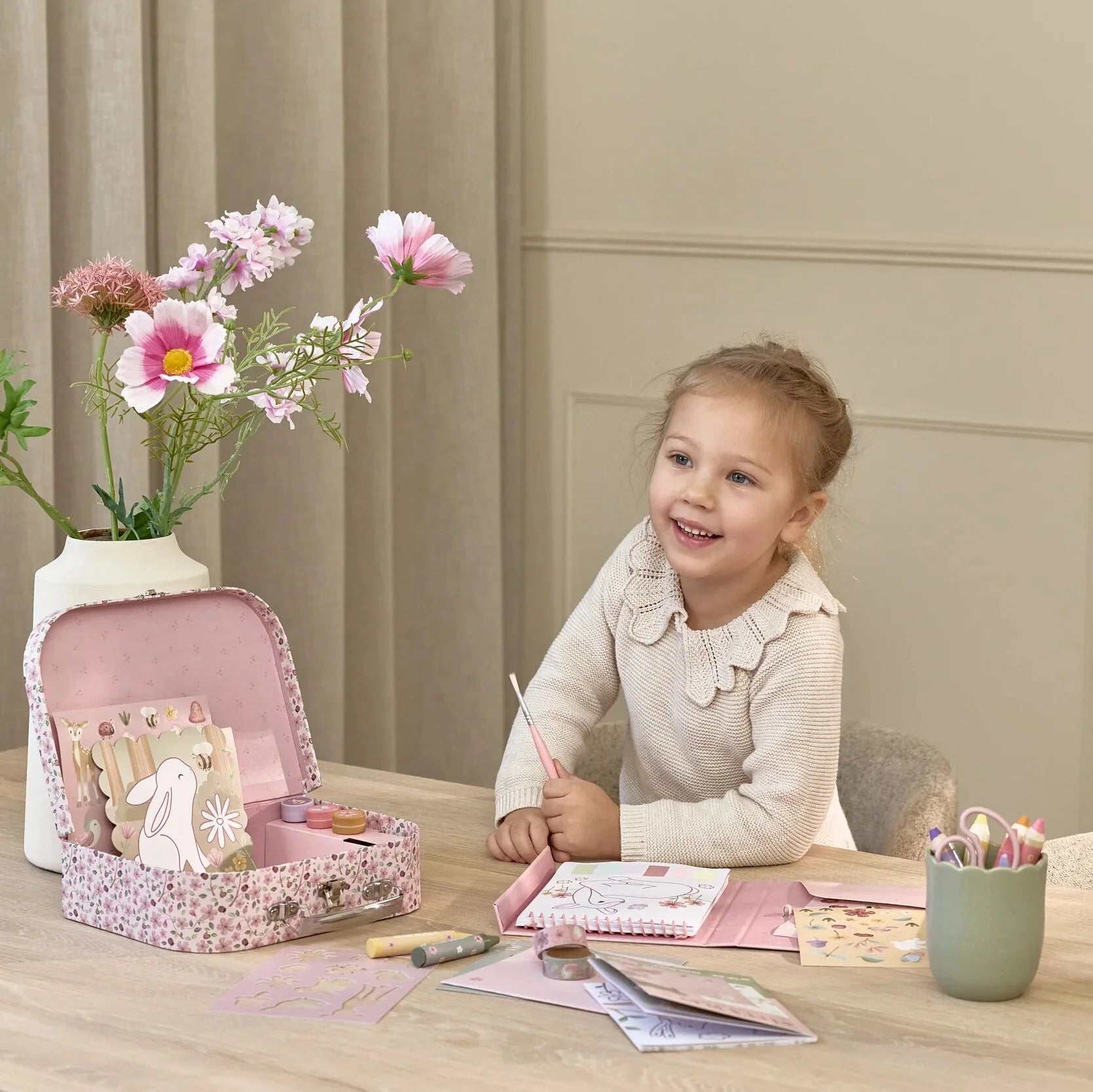 Mala Criativa Fairy Garden – Conjunto de Artes e Artesanato Infantil