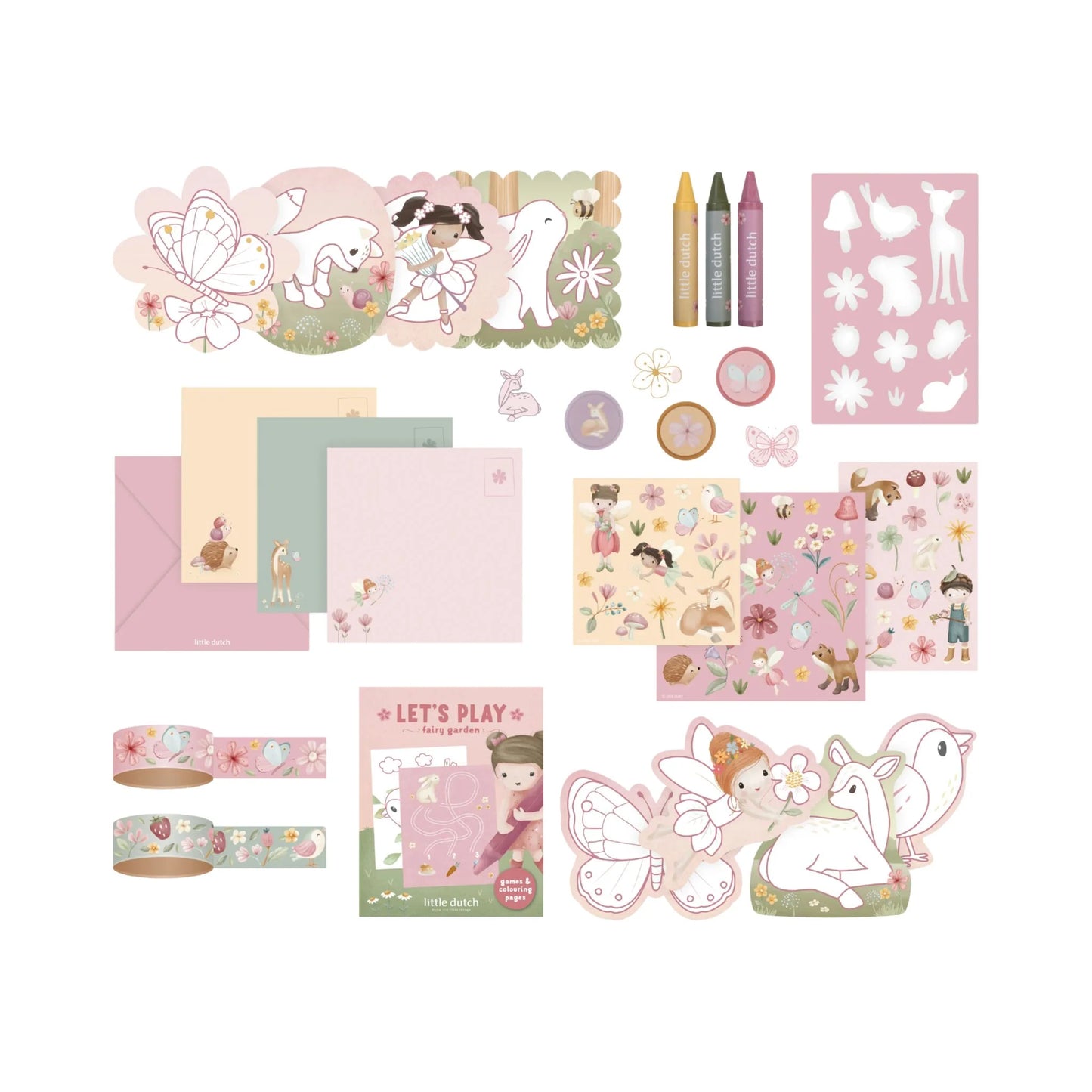 Mala Criativa Fairy Garden – Conjunto de Artes e Artesanato Infantil