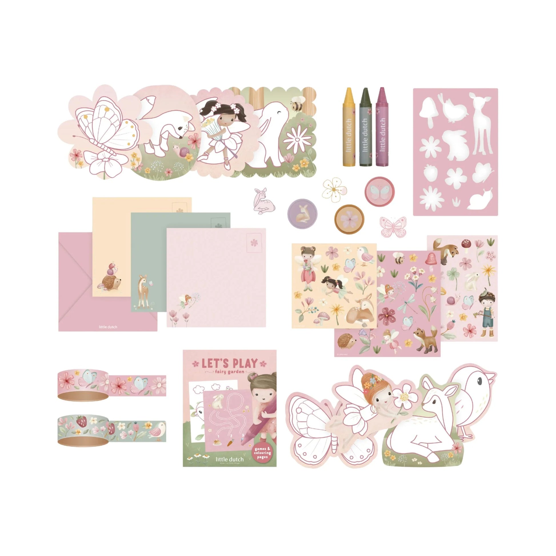 Mala Criativa Fairy Garden – Conjunto de Artes e Artesanato Infantil