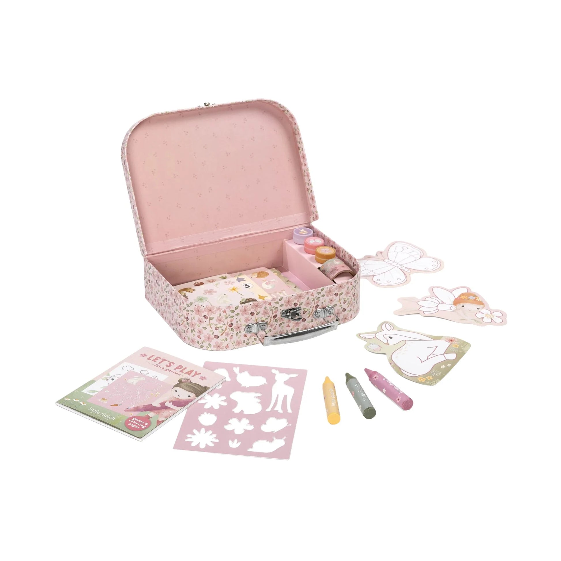 Mala Criativa Fairy Garden – Conjunto de Artes e Artesanato Infantil