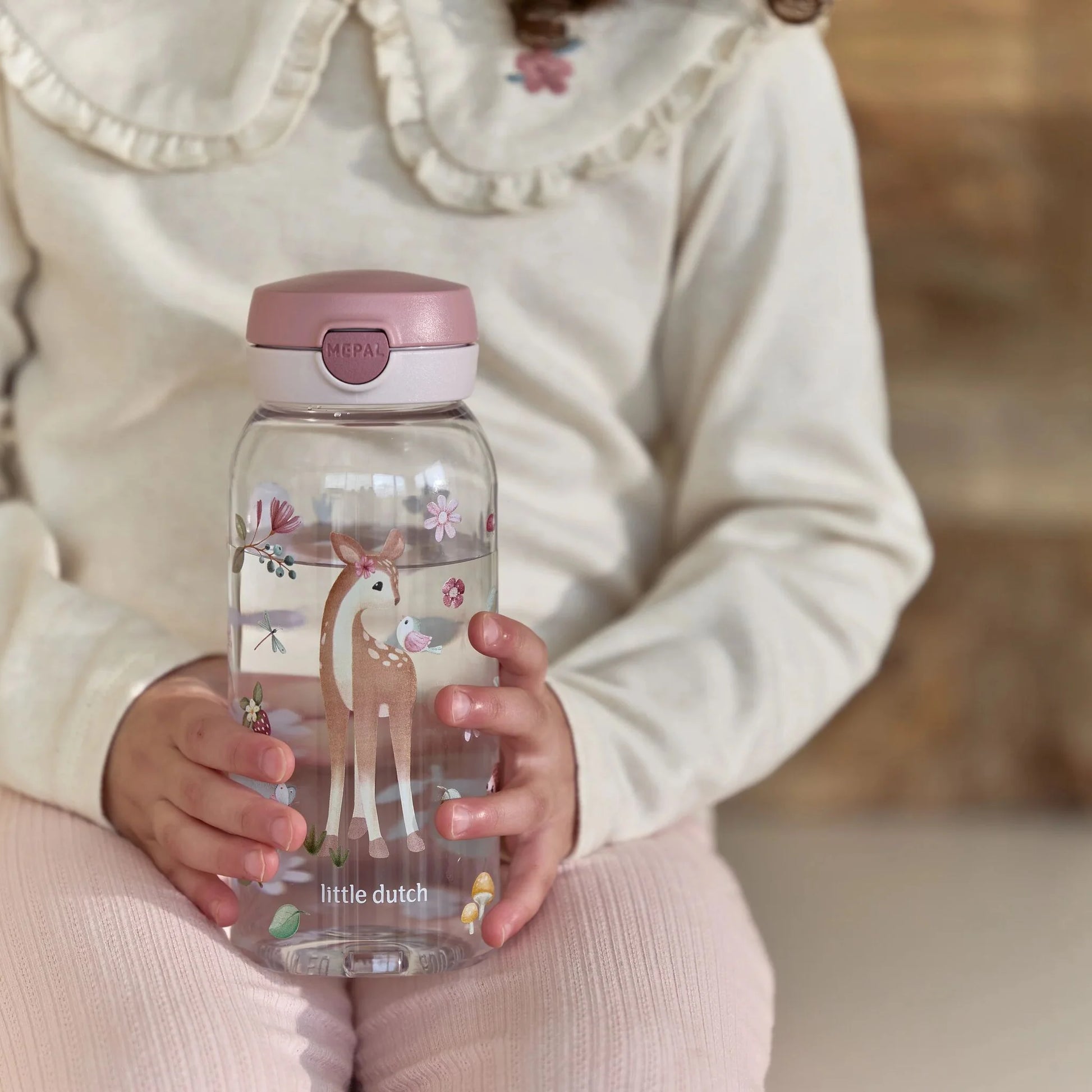 Garrafa Pop-Up 600 ml Fairy Garden Mepal