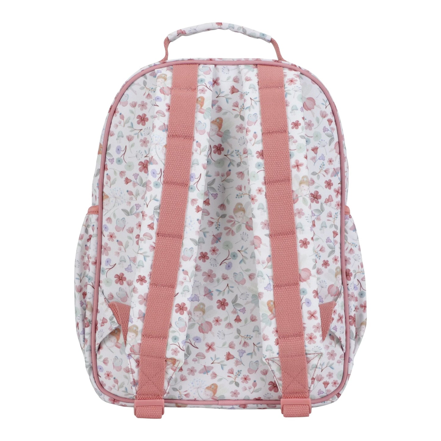 Interior espaçoso da mochila Fairy Garden rosa | little-dutch-mochila-fairy-garden-rosa-lollakids