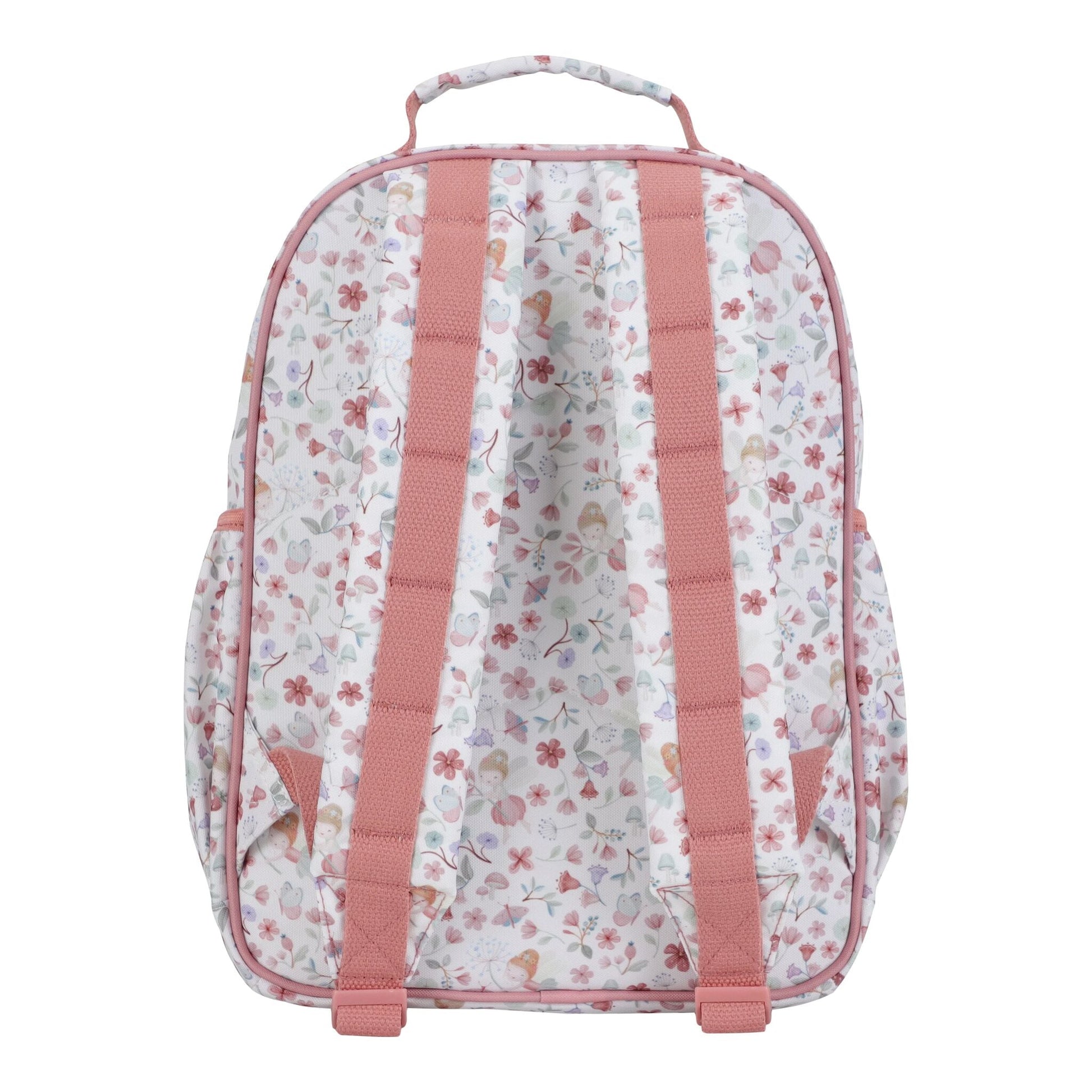 Interior espaçoso da mochila Fairy Garden rosa | little-dutch-mochila-fairy-garden-rosa-lollakids