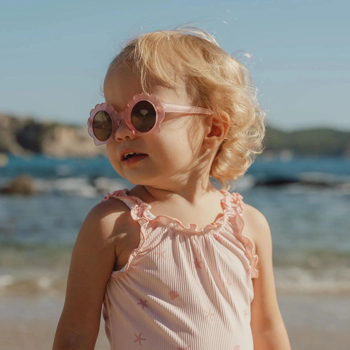 Óculos de Sol | Shell Mermaid Pink