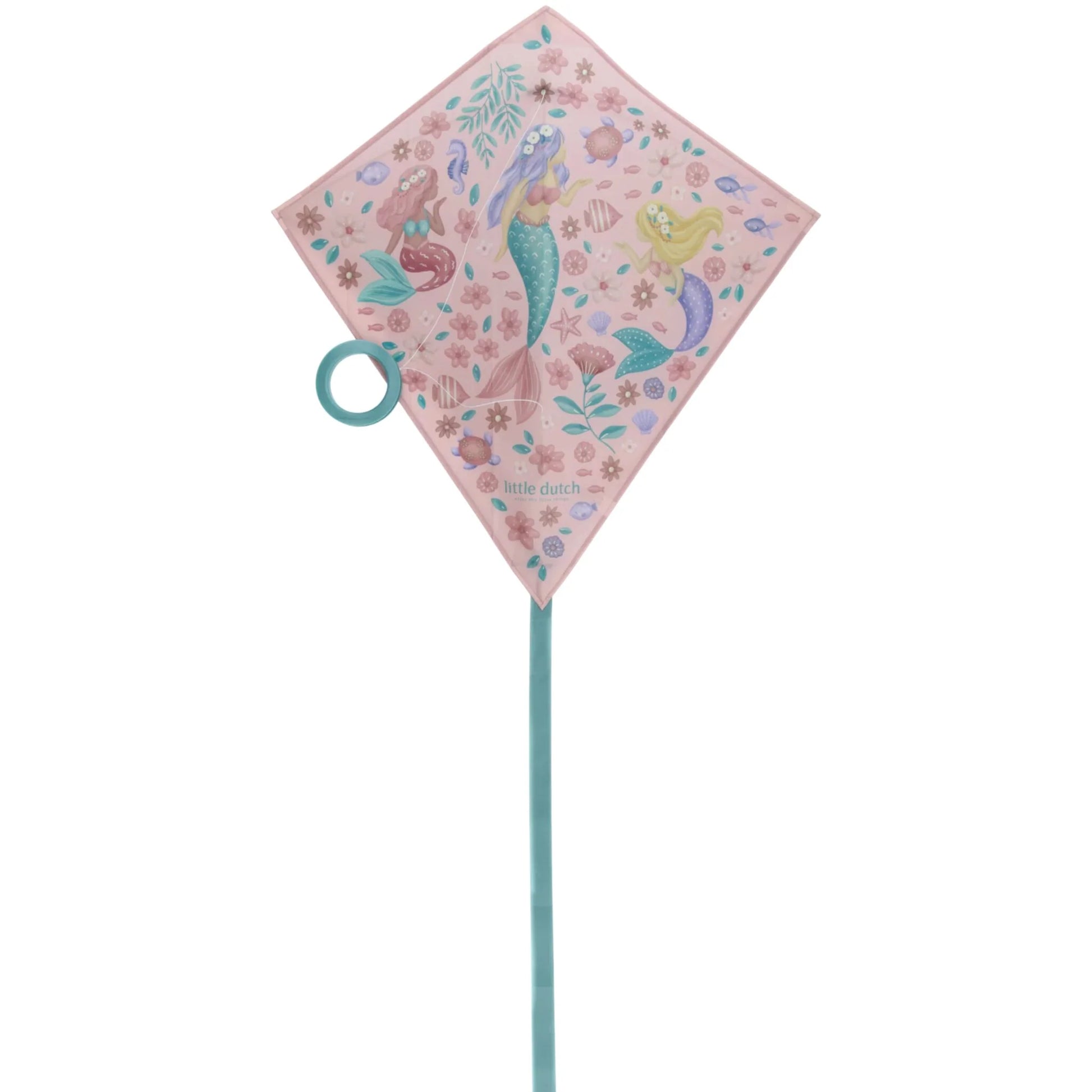 Papagaio de vento criança Dreamy Mermaid rosa