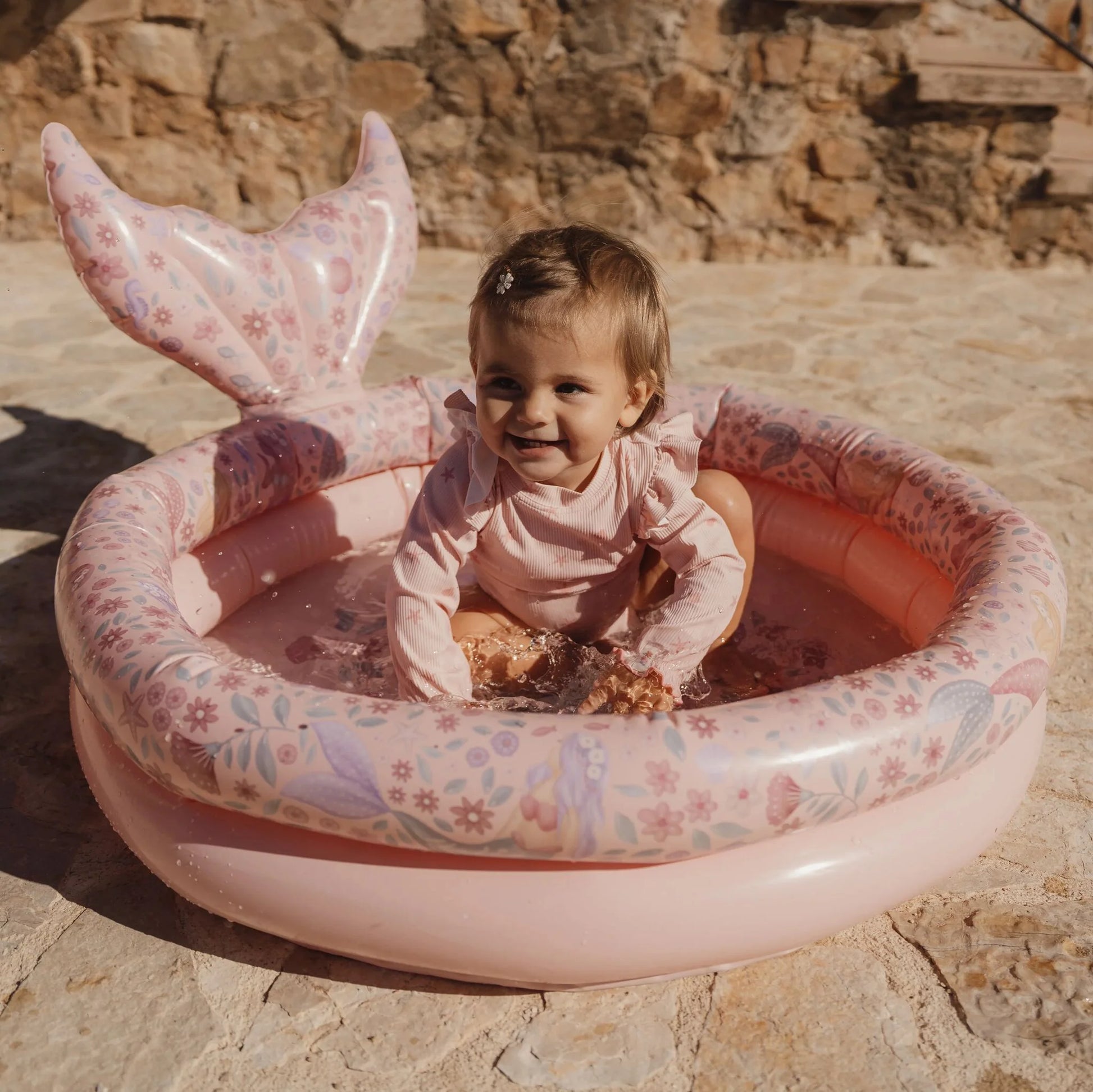 Piscina insuflável criança Dreamy Mermaid 80 cm