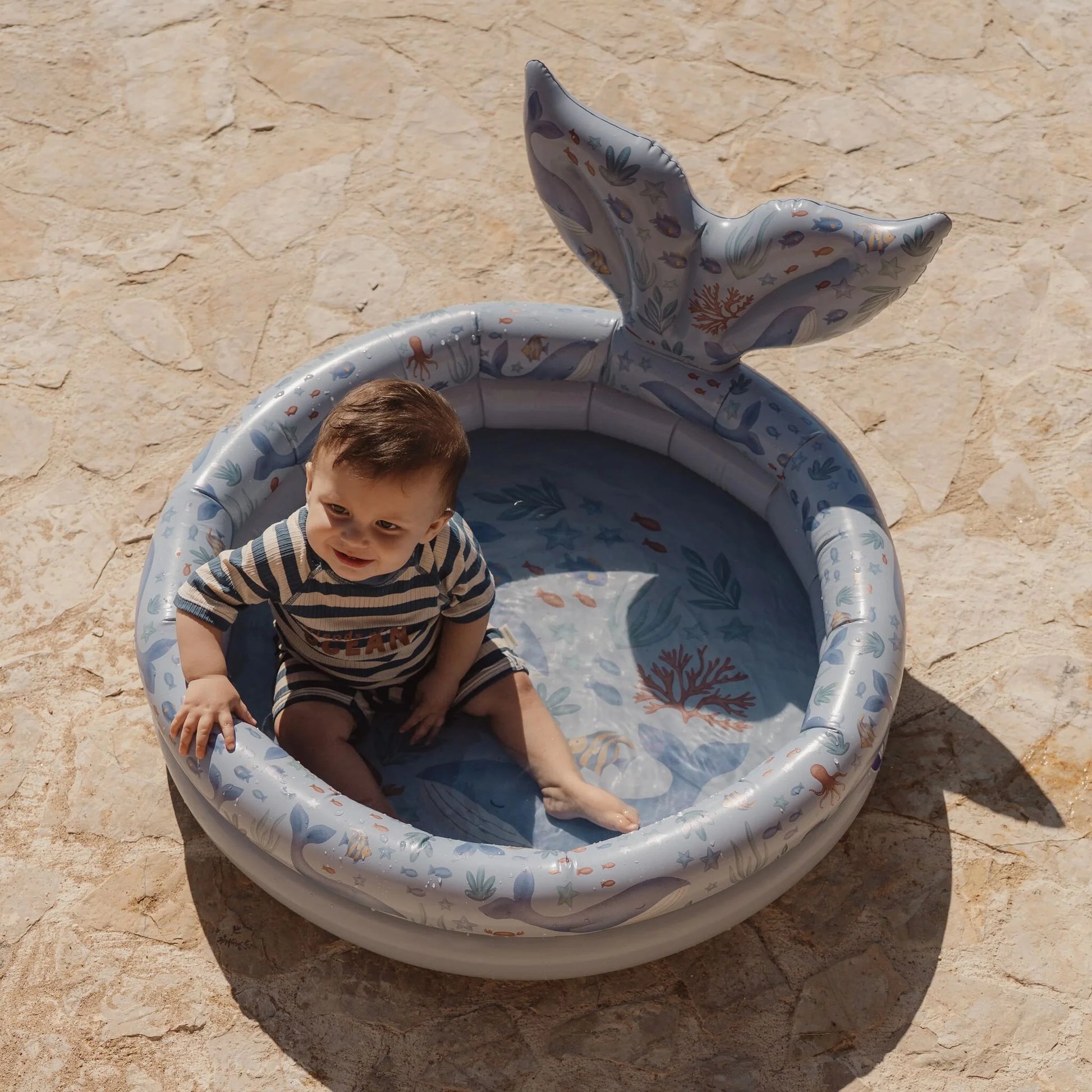 Piscina insuflável criança Ocean World 80 cm