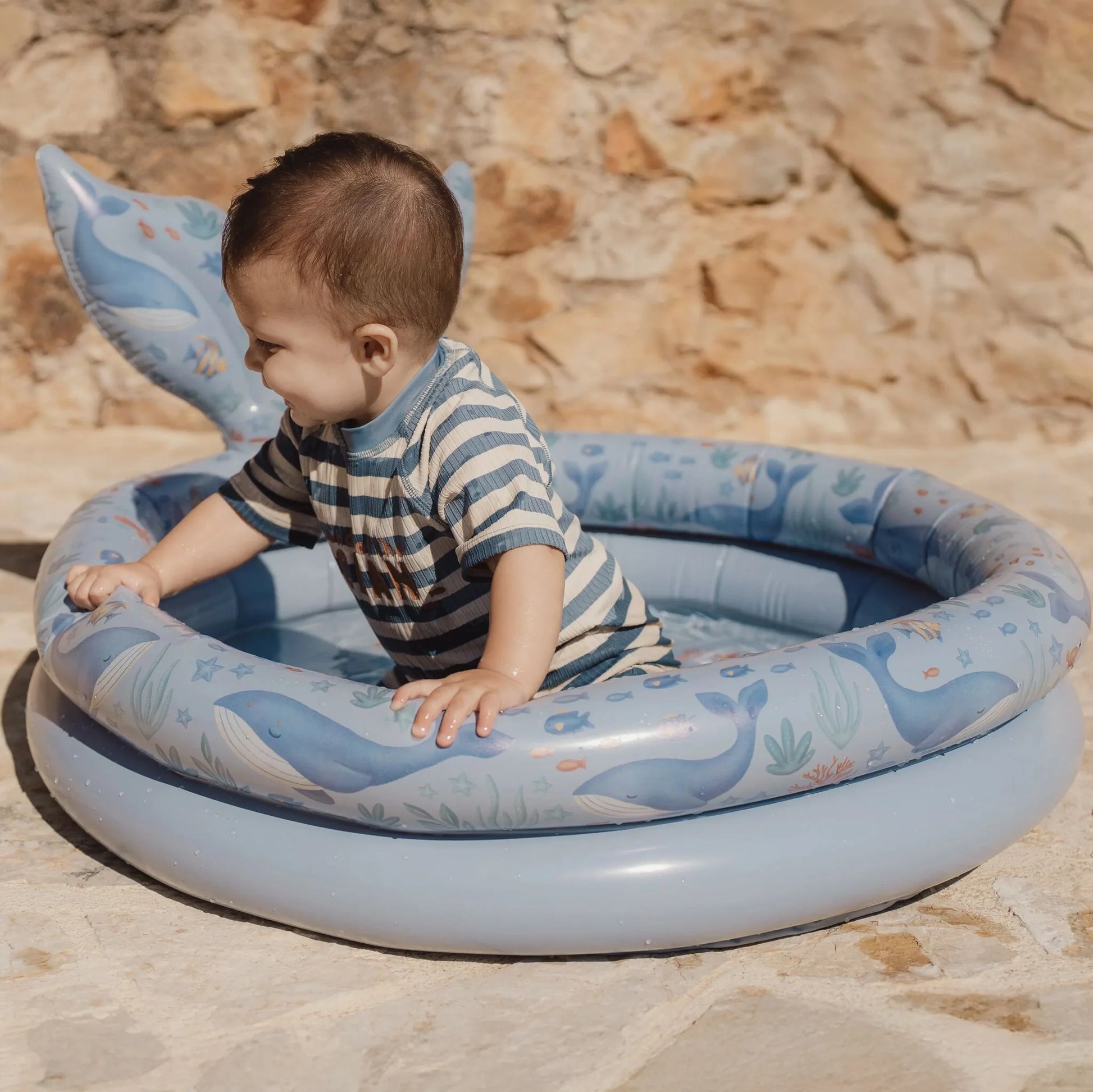 Piscina insuflável criança Ocean World 80 cm