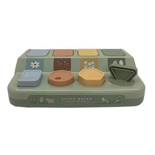Brinquedo pop-up Little Farm bebé 10 meses