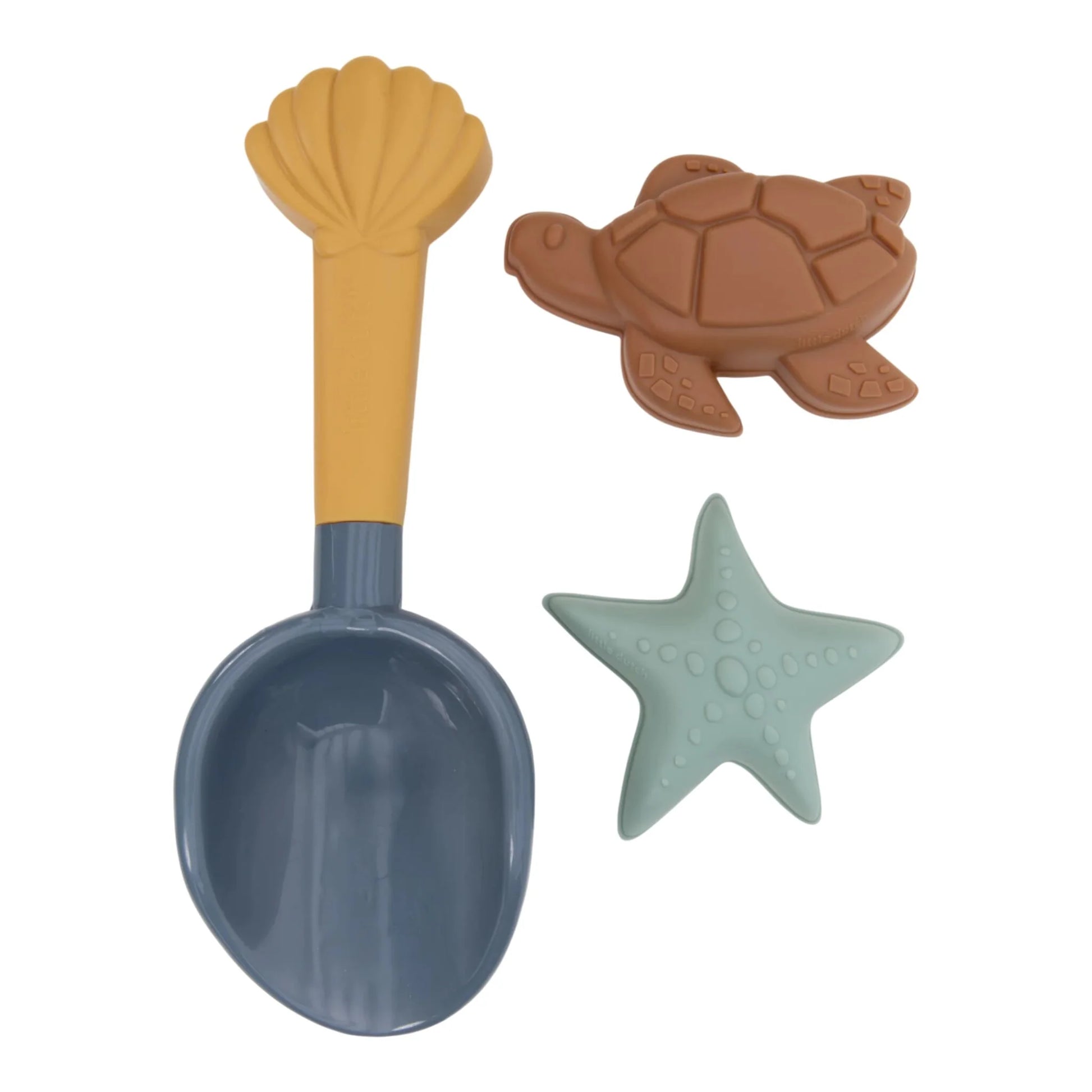 Conjunto praia pá e moldes Ocean World