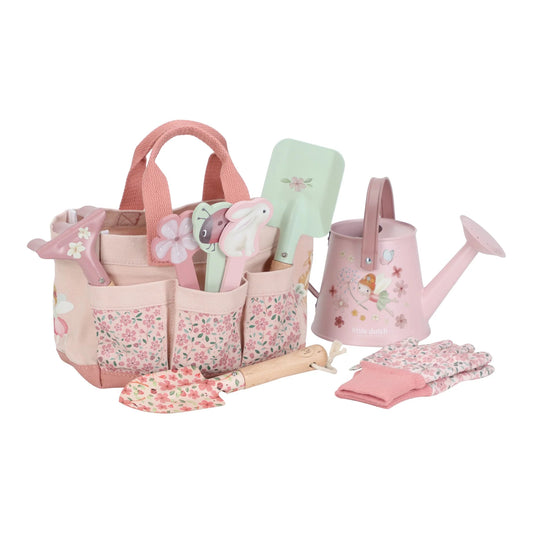 Conjunto de Jardinagem Infantil Little Dutch Fairy Garden Rosa
