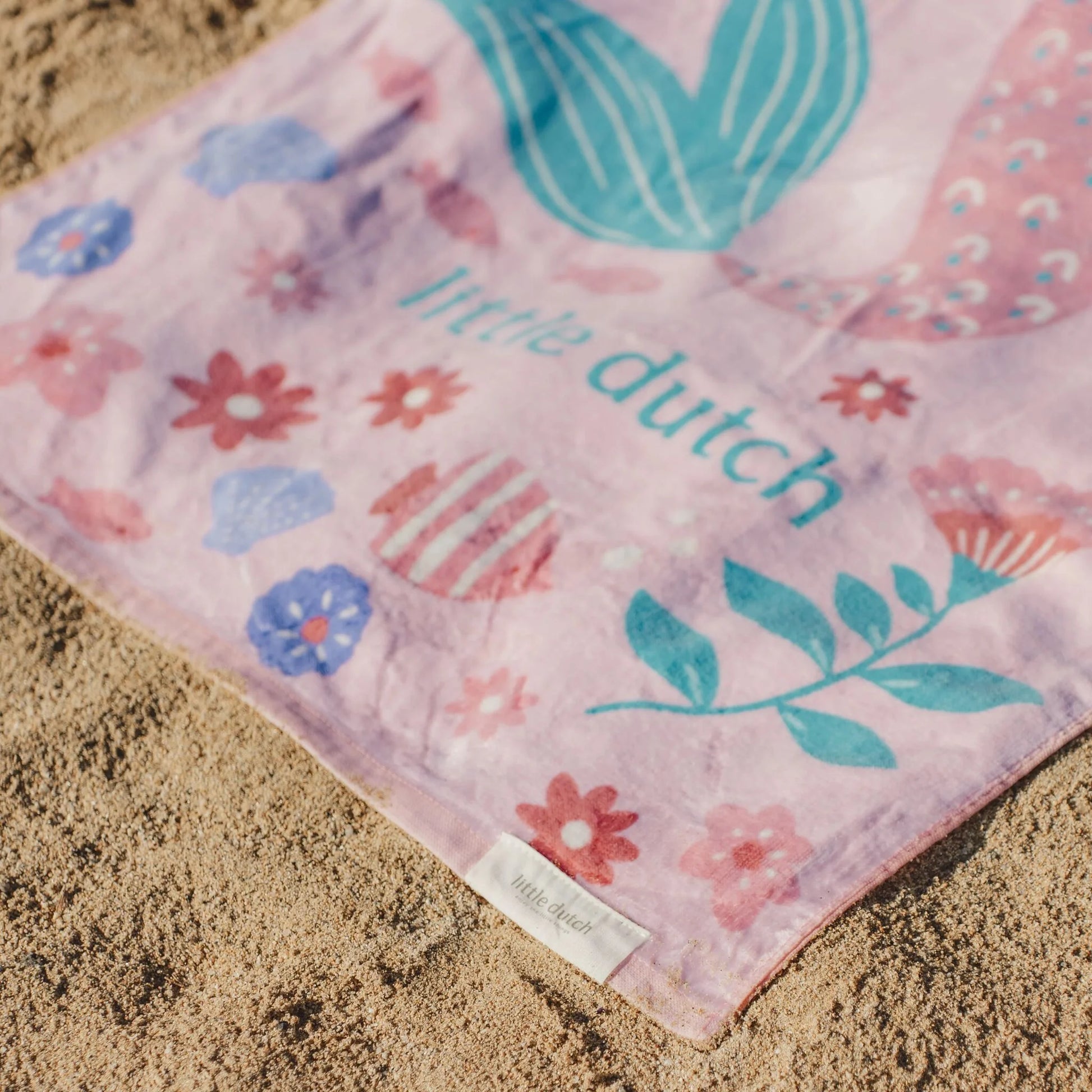 Toalha praia criança Dreamy Mermaid 60x120