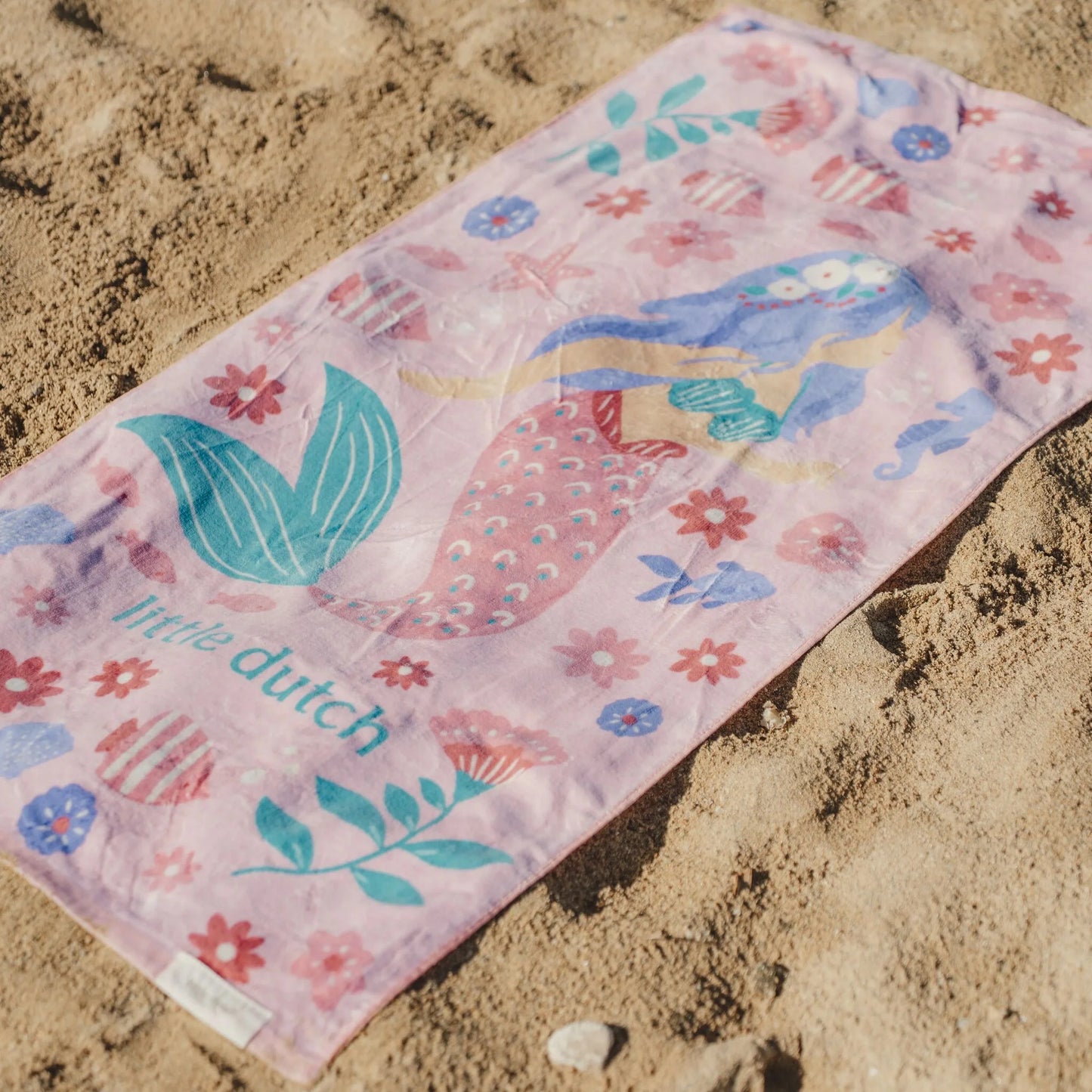 Toalha praia criança Dreamy Mermaid 60x120